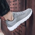 thumbnail image 5 of NOKIO Men's Running Shoes Non-S𝗅ip Walking Sneakers Lightweight Wide Width Workout Shoes 𝖫a𝖼e Up Casual Sports Shoes Breathable Mesh Outdoor Athlet𝗂c Shoes for Back to College, 5 of 8