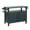 Grey, variant on Grill Carts Outdoor with Storage and Wheels, Whole Metal Portable Grill Table and Storage Cabinet, Three-Shelf Movable Prep Table for BBQ, Deck, Patio, Backyard