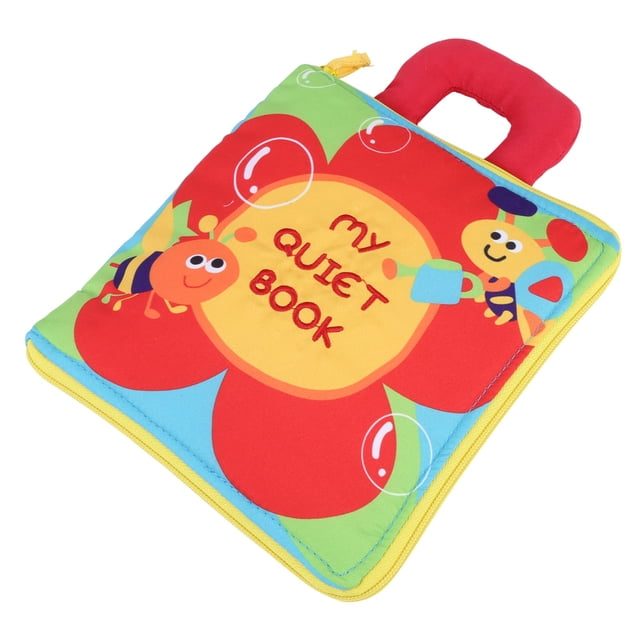 Libro educativo temprano para bebés BuyWeekMX libro de tela para el desarrollo de la inteligencia infantil