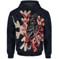 thumbnail image 5 of Sudadera con capucha de otoño para hombre, sudadera con capucha de moda para hombre, sudadera con capucha para hombre, ropa Y2K, jersey con estampado de pájaros, 5 of 5