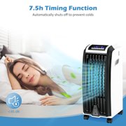 Portable Evaporative Air Cooler with 3 Wind Modes and Timer for Home Office