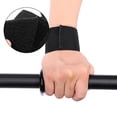 thumbnail image 4 of Correa De Levantamiento, Vendaje De Levantamiento De Pesas Negro Unisex Correa De Muñeca Ajuste De Tamaño Para Entrenamiento De Músculos Abdominales Para Entrenamiento De ANGGREK Otros, 4 of 8