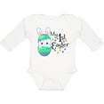 thumbnail image 3 of Inktastic My First Easter- Bunny in an Egg Boys or Girls Long Sleeve Baby Bodysuit, 3 of 5