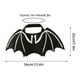 thumbnail image 1 of Uuiauoio Glow in the Dark Pet Skull Wing Costume Halloween Cosplay Accessory Funny Pet Outfit Party Prop, 1 of 2