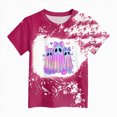 thumbnail image 4 of TOWED22 Girls Boys Graphic Halloween T-Shirt Kids Cute Print Shirt Spooky Season Tee Short Sleeve Fall Tops, 4 of 4
