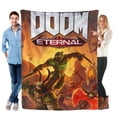 thumbnail image 1 of Doom Eternal anti-pilling, suave, ligera, esponjosa y acogedora de lujo para hogar y cocina – Perfecta para niños y adultos,200X150cm, 1 of 6