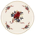 thumbnail image 1 of Lenox Plateau Rond de Salutations d'Hiver, Ivoire, 1 of 6