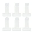 thumbnail image 1 of KAKOWELY ticket folder 6Pcs Transparent Environmentally Plastic Car Bill Ticket Folder Vehicle Parking Ticket Holder Auto Windscreen Window Holder2.91"X1.56"X0.04", 1 of 5