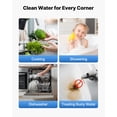 thumbnail image 6 of VEVOR Whole House Water Filter System, 3-Stage | Sediment, IMR, CTO | 4.5" x 20" Home Water Purifier Filter Reduce Iron, Manganese, Chlorine, Bad Taste, Odor, Rust, 6 of 9