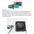 thumbnail image 2 of Controlador de Velocidad PWM del Regulador Ventilador Carcasa de Computadora de 3 Uds. Controlador Regulador Ventilador Silencioso de Baja Potencia de 4 de una VíA de 12 V, 2 of 5