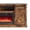 Rustic Brown - holds up to 80" TVs, variant on Ktaxon 55" Farmhouse TV Stand with Fireplace Heater, Mid-Century Wood Entertainment Center with 18" Electric Fireplace Mantel for up to 60" TVs, Rustic Brown