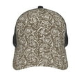 thumbnail image 3 of Lsque Flower Rose Printed Trucker Hat - Baseball Cap for Men Women - Breathable Mesh Side, Adjustable Fit - for Casual Wear, 3 of 7