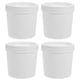 thumbnail image 1 of 4pcs Bucket With Lid Empty Paint Bucket 1-liter Portable Paint Bucket With Handle, 1 of 4
