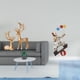 thumbnail image 2 of Estatua de escultura de ciervo,Estatua de ciervo,adorno de mesa,decoración del hogar,Colecciones de decoración de figuras de pareja de renos enamorados,Figuras de payaso,Escultura de payaso, 2 of 8