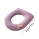 thumbnail image 3 of Accesorios de baño, funda para asiento de inodoro, lavable y reutilizable, almohadillas térmicas para asiento de inodoro, cojín de fácil instalación, se adapta a todos los asientos de inodoro, decorac, 3 of 6