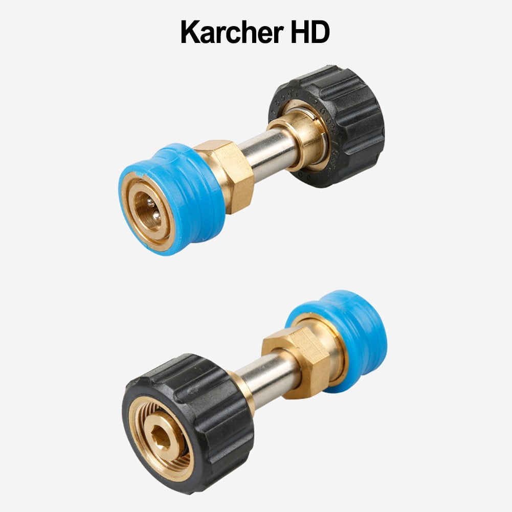 GLFILL Pressure Washer Lance Adapter 1/4 Fitting Wash Hose Foam Pot