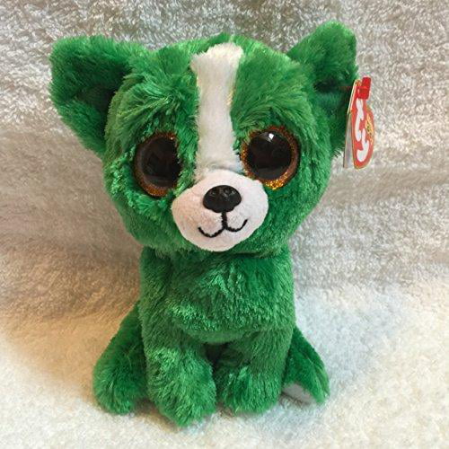 Ty Beanie Boos 6" Dill Chihuahua Dog Plush Boo 2015 Trade Show Green for sale online 