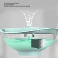 thumbnail image 4 of Bird Feeder Bowl, Solar Bird Bath 2L Capacity with Hanging Rope for Outdoor, 4 of 7