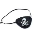 thumbnail image 2 of Parches de ojos piratas, 3 piezas, parches de calavera, máscaras de seda para ojos de capitán pirata para decoración de Halloween, fiesta temática pirata de Navidad, 2 of 5