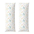 thumbnail image 1 of Balery Cute Tennis Rackets Funda Protectora para Almohada Corporal de Algodón Hipoalergénico con Cierre(55 x 21 pulgadas), Almohadas No Incluidas, 1 of 3