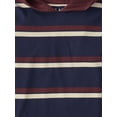 thumbnail image 2 of The Children's Place Boys Long Sleeve Stripe Hooded Top, Sizes XS-XXL, 2 of 3