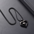 thumbnail image 6 of Heart Cremation Jewelry Urn Necklaces for Ashes Stainless Steel Heart Urn Pendant Memorial Ash Holder Keepsake Lock Urn Necklace for Ashes, 6 of 7