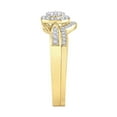 thumbnail image 4 of 14K Yellow Gold, Diamond Bridal Engagement Set ( 1/3 cttw), 4 of 5