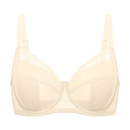 Levmjia Women s Bras Seamless Lace Push Up Underwear Solid Color Everyday Comfortable Wireless Bras For Daily Wear and Sleep