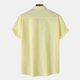 thumbnail image 5 of pstuiky Mangas cortas para hombre, Camisa hawaiana informal de manga corta con cuello vuelto y botones para hombre camisetas de hombre s, 5 of 9