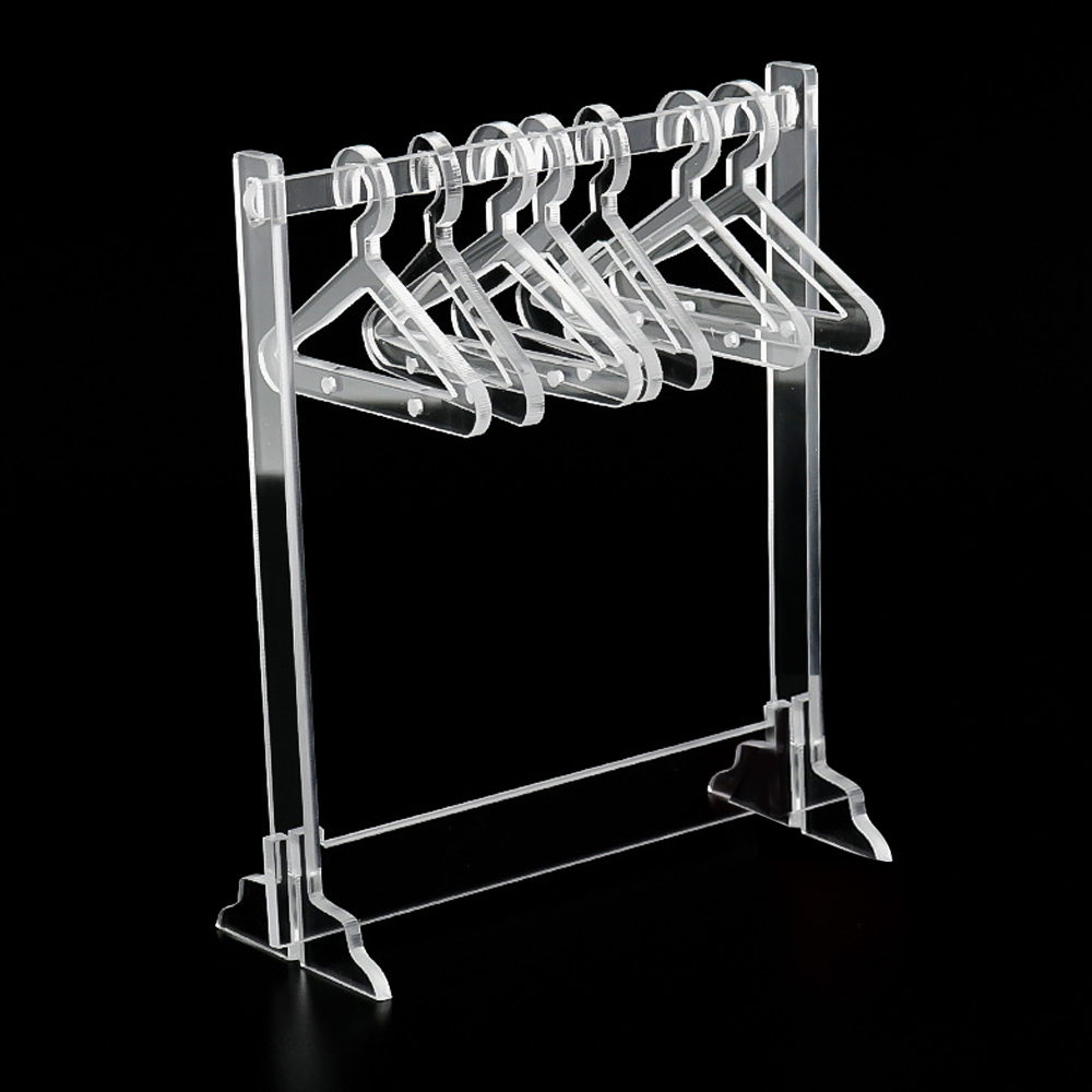 Cute Earring Rack Holder Coat Hangers Stand Earring Closet Acrylic