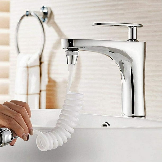 Robinet Extender Booster douche salle de bain cuisine Multi Gadget filtre  buse économiseur d'éclaboussure 360 Rotation pressurisée robinet d'eau, ✓  Meilleur prix au Maroc et ailleurs