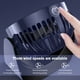 thumbnail image 3 of admirador,Nuevo mini ventilador recargable usb para dormitorio de estudiantes, ventilador silencioso portátil Meterk admirador, 3 of 7