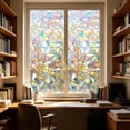 thumbnail image 6 of Static Cling Window Film 19.6 x 39.3 in, Rainbow Prism Privacy Glass Sticker for Bathroom, Office, Home Sun Control, 6 of 6