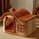 thumbnail image 1 of Breathable Warm Plush Pet Bed House Detachable Washable Soft Cat Cushion Kennel for Small Dogs Cats Pet Supplies ShopWise Round, 1 of 10