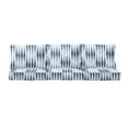 thumbnail image 3 of Sorra Home  Blue and White Ikat Stripe Indoor/Outdoor Corded Sofa Set 25 in x 25 in x 5 in - Salix Vintage Indigo, 3 of 5