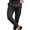 Black, variant on Men Trousers Plaid Loose Autumn Winter Vintage Checkered Pattern Pants for Daily Wear