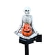 thumbnail image 2 of Estaca Calabaza Con Calavera Solar Halloween para Casa Encantada (cálida) Blanca, 2 of 3