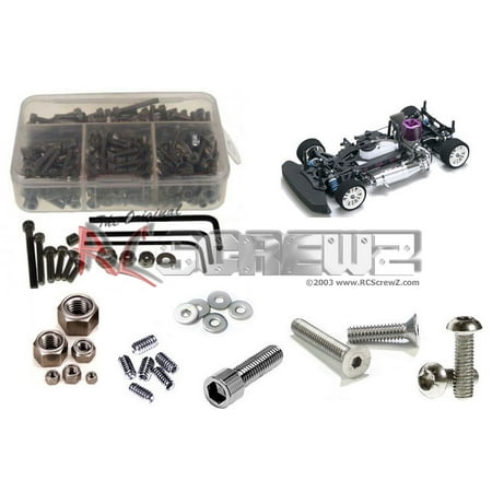 

RCScrewZ Mugen Seiki MTX-4R Stainless Steel Screw Kit - mug015