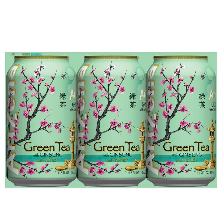 ARIZONA GREEN TEA アリゾナ グリーンティ 12本パック AriZona Green Tea with Ginseng and Honey, 16 Fl. Oz. Bottles