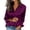 Dark Purple, variant on Womens Button Down Shirts Long Sleeve Lightweight Tops Silk Satin Blouses Summer Business Casual Fashion Outfit Camel S