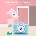 thumbnail image 2 of Cámara Irfora Cámara Selfie para niños de 8 MP con ranura para tarjeta TF Cámara digital IPS de enfoque automático de 2 pulgadas Marcos divertidos integrados Soporte de video 720P, Rosa Irfora Cámara, 2 of 7