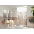 thumbnail image 4 of Glass Warehouse Gw-Gh-63 Halo 78" High X 63" Wide Hinged Frameless Shower Door - Chrome, 4 of 7