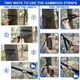 thumbnail image 5 of KANCOKIT Kids Camping Hammock Outdoor Gifts Stuff for Kid Child Girls Boys Toddlers, Ultralight Small Size Mini Hammocks with Strap & Carabiner Sling Swing Tree Hammock Indoor Outside, 5 of 6