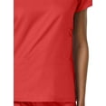 thumbnail image 2 of EON Women's COOLMAX V-Neck Solid Scrub Top, 2 of 2