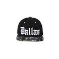 thumbnail image 1 of City Black/Snakeskin Olde English Adjustable Baseball Cap - Dallas, 1 of 2