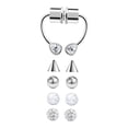 thumbnail image 4 of Clous de Nez Accessoires de Vis de Nez Confortables à Porter Nez en Acier Inoxydable s Style C, 4 of 8