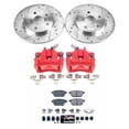thumbnail image 2 of PowerStop Rear Z23 Evolution Sport Brake Pad and Rotor Kit with Red Powder Coated Calipers Fits: PONTIAC TOYOTA Select Models KC4737, 2 of 4