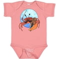 thumbnail image 3 of Inktastic Fun Fiddler Crab with Violin and Mustache Boys or Girls Baby Bodysuit, 3 of 5