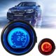 thumbnail image 2 of Muyoka Pluokvzr Turbo Boost Blue Red Gauge Kit Incluye manguera mecánica y accesorios Indicadores Coche de vacío Muyoka Hogar, 2 of 7
