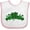 White and Pink, variant on Inktastic St. Patrick's Day Clovers in Plaid Boys or Girls Baby Bib